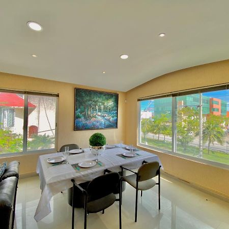 Apartamento cálido y moderno en la entrada de la zona hotelera Cancún Esterno foto