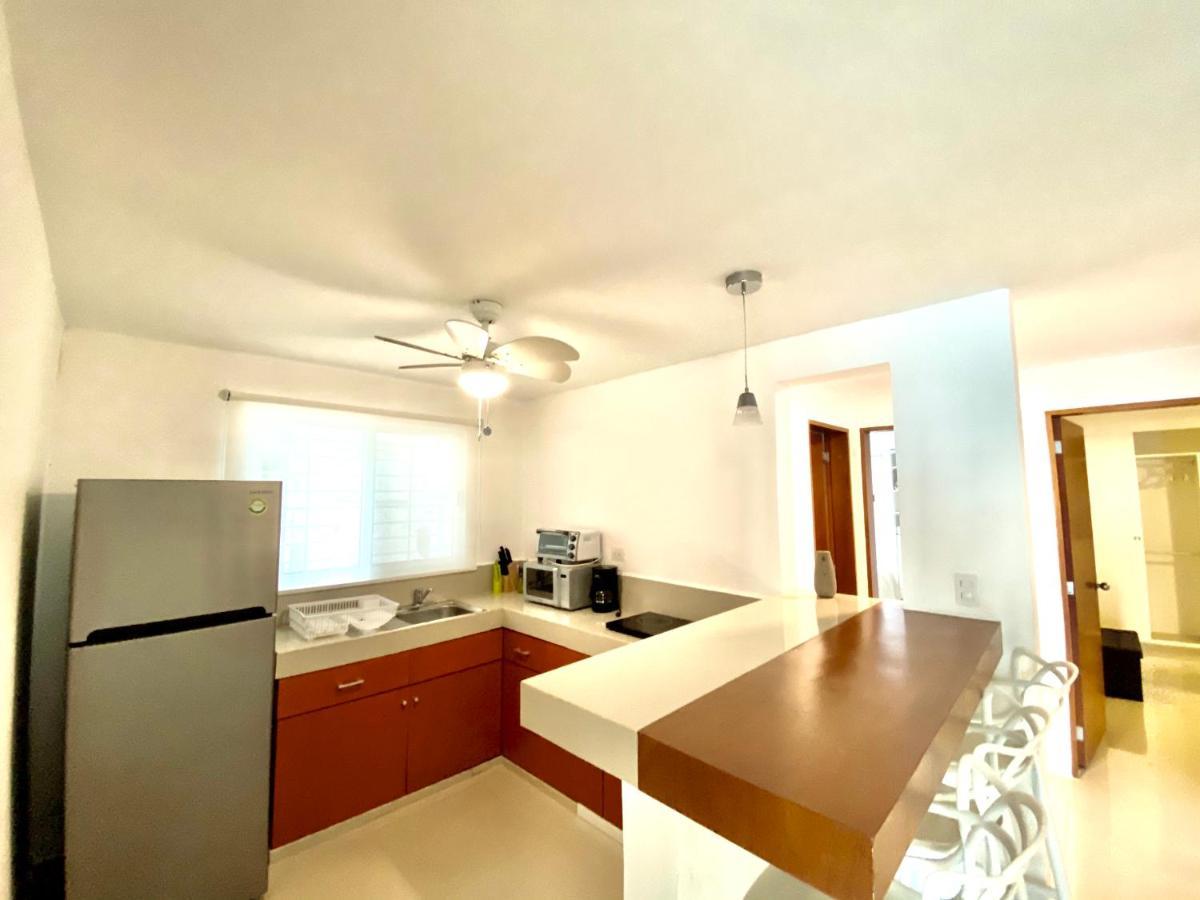 Apartamento cálido y moderno en la entrada de la zona hotelera Cancún Esterno foto