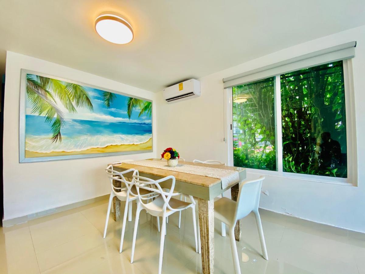 Apartamento cálido y moderno en la entrada de la zona hotelera Cancún Esterno foto