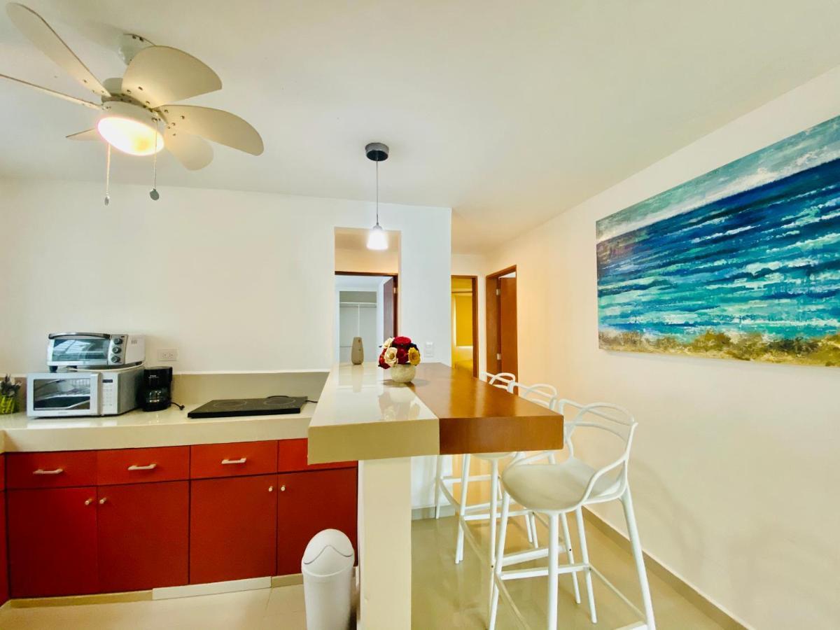 Apartamento cálido y moderno en la entrada de la zona hotelera Cancún Esterno foto