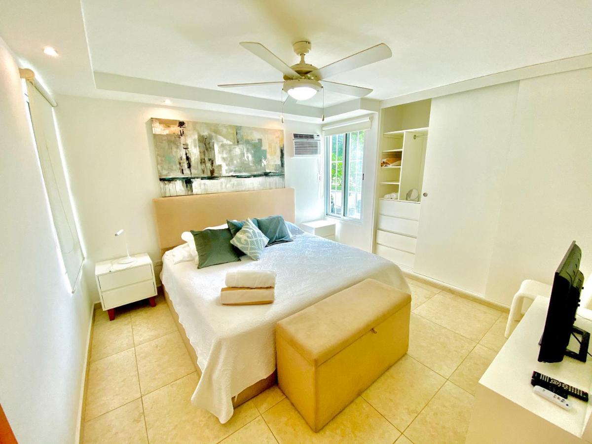 Apartamento cálido y moderno en la entrada de la zona hotelera Cancún Esterno foto