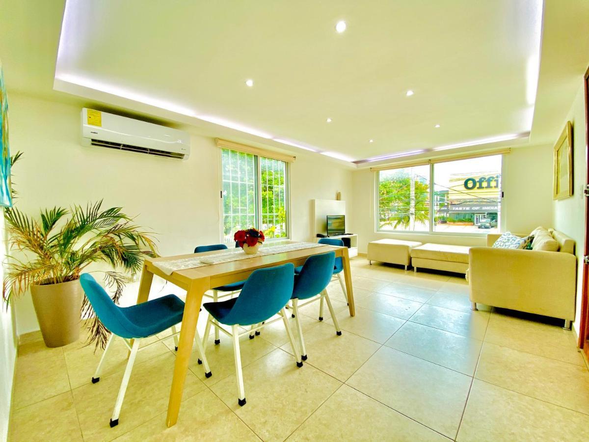 Apartamento cálido y moderno en la entrada de la zona hotelera Cancún Esterno foto