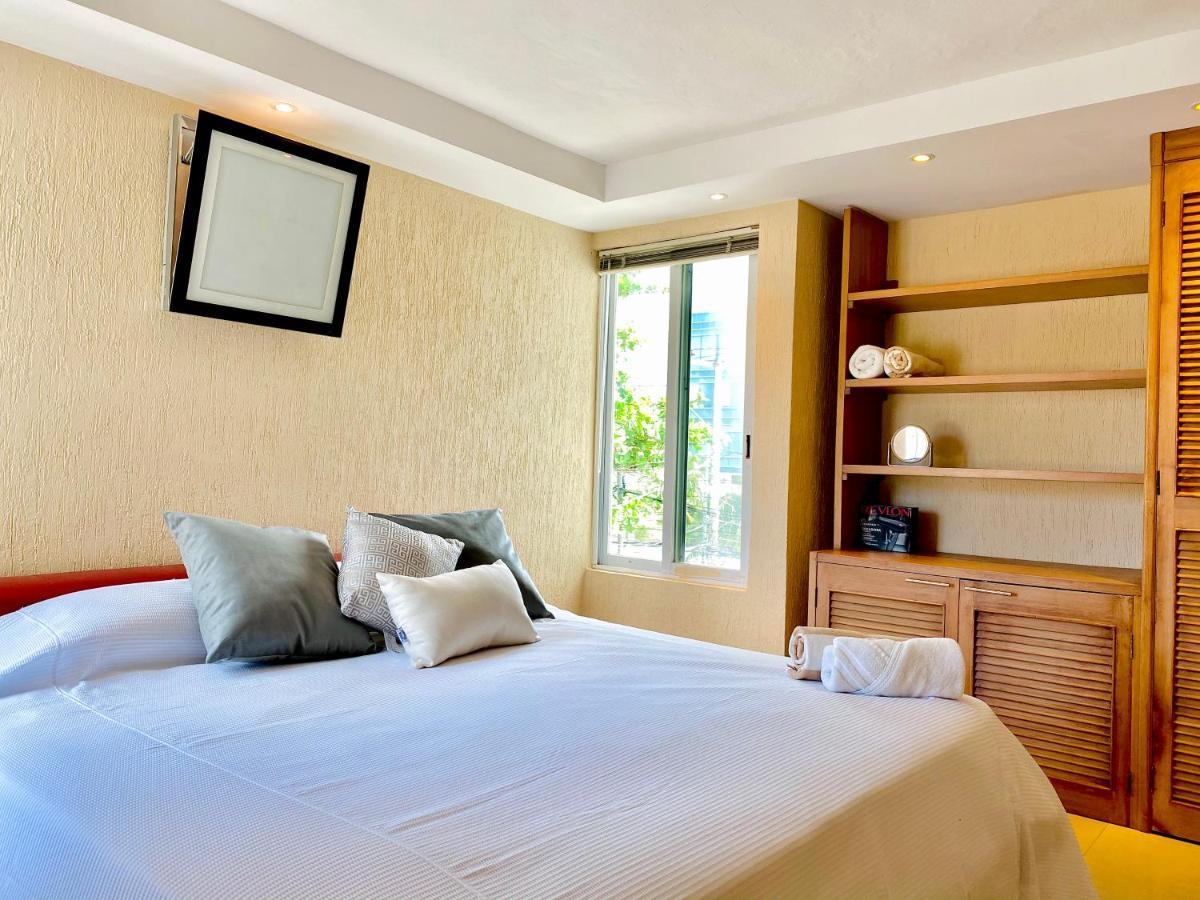 Apartamento cálido y moderno en la entrada de la zona hotelera Cancún Esterno foto